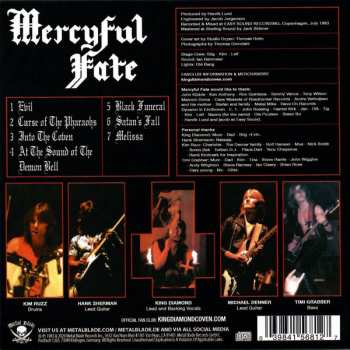 CD Mercyful Fate: Melissa