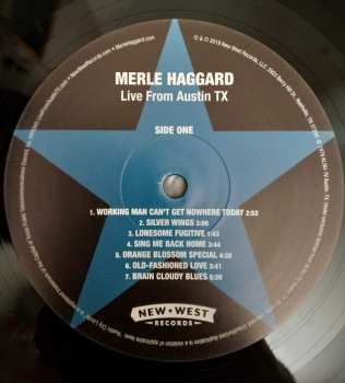 LP Merle Haggard: Live From Austin TX '78 21155