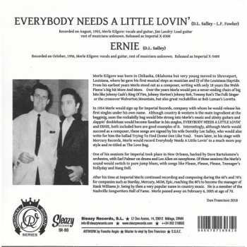 SP Merle Kilgore: Everybody needs a little lovin' / Ernie 90383