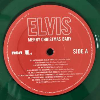 LP Elvis Presley: Merry Christmas Baby LTD | CLR 23352