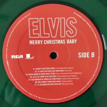 LP Elvis Presley: Merry Christmas Baby LTD | CLR 23352