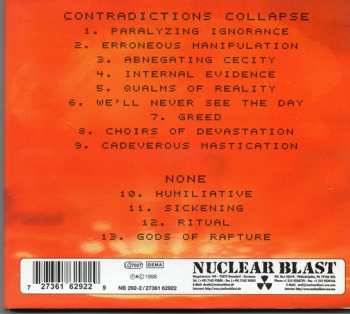 CD Meshuggah: Contradictions Collapse & None