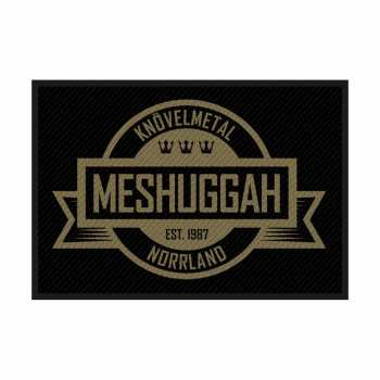 Merch Meshuggah: Nášivka Crest