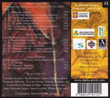 CD Olivier Messiaen: Polyphonies "Jeune France" 520168
