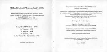 CD Metabolisme: Tempus Fugit