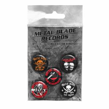 Merch Metal Blade Records: Sada Placek Button Badge Set