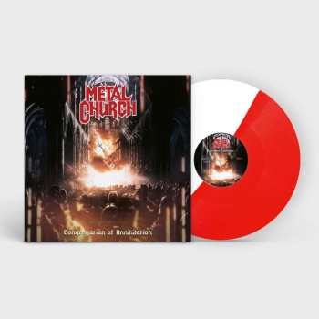 Album Metal Church: Congregation Of Annihilation(red/white Split Vinyl
