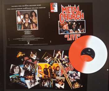 LP Metal Church: Live CLR 422909