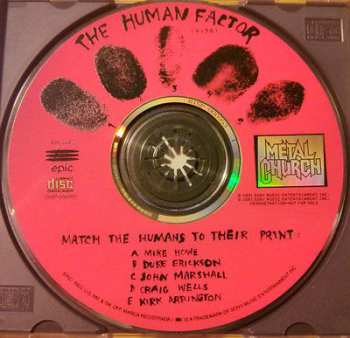 CD Metal Church: The Human Factor 519075