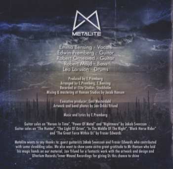CD Metalite: Heroes In Time