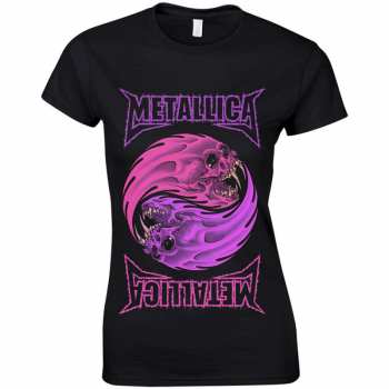 Merch Metallica: Dámské Tričko Yin Yang Purple  XL