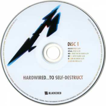 3CD Metallica: Hardwired...To Self-Destruct DLX 15402
