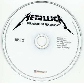 2CD Metallica: Hardwired...To Self-Destruct DIGI 374637