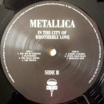 2LP Metallica: In The City Of Brotherly Love 419965