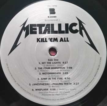LP Metallica: Kill 'Em All 384850
