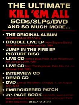 4LP/5CD/DVD/Box Set Metallica: Kill 'Em All DLX | NUM | PIC | LTD 19072