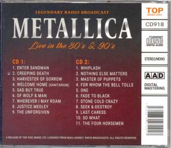 2CD Metallica: Live In The 80's & 90’s                                     419015