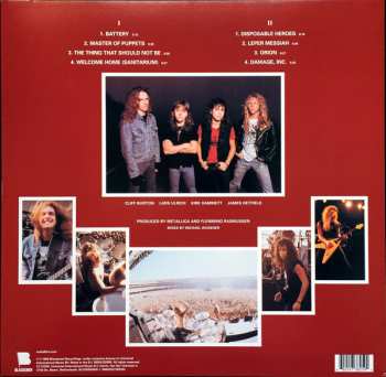 LP Metallica: Master Of Puppets