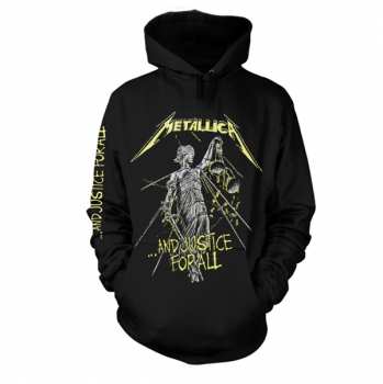 Merch Metallica: Mikina S Kapucí And Justice For All Tracks