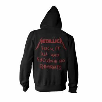 Merch Metallica: Mikina Se Zipem No Regrets S