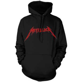 Merch Metallica: Mikina Skull Screaming Red