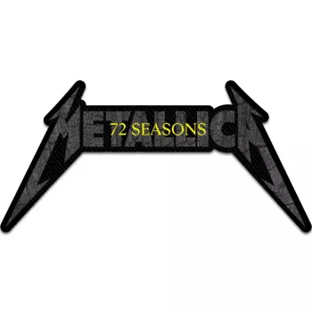 Nášivka 72 Seasons Charred Logo Metallica Cut Out