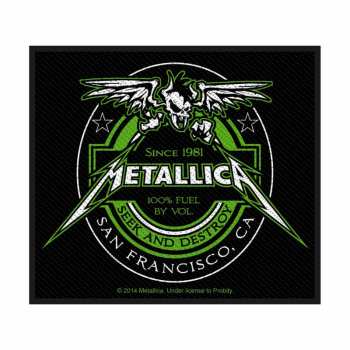 Merch Metallica: Nášivka Beer Label