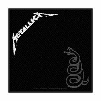 Merch Metallica: Nášivka Black Album