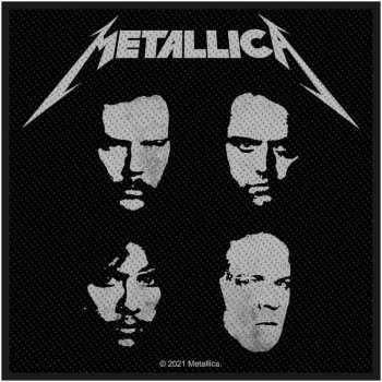 Merch Metallica: Nášivka Black Album 