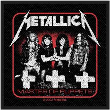 Merch Metallica: Metallica Standard Patch: Master Of Puppets Band