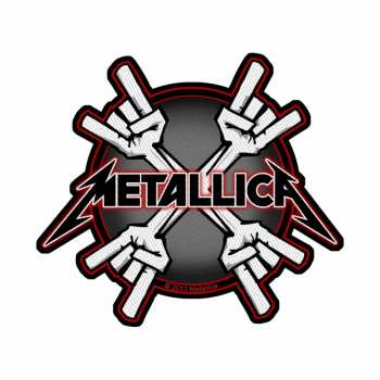 Merch Metallica: Nášivka Metal Horns 