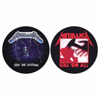 Merch Metallica: Slipmat Set Kill 'em All / Ride The Lightning 