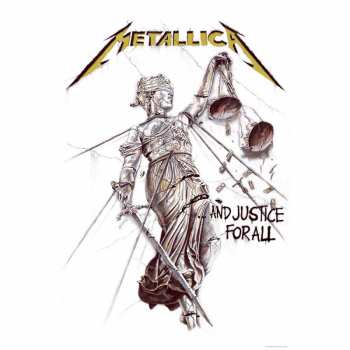 Merch Metallica: Textilní Plakát And Justice For All