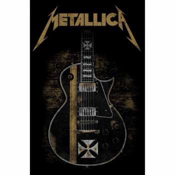 Merch Metallica: Textilní Plakát Hetfield Guitar