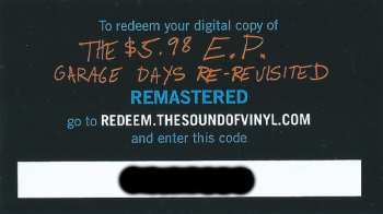 LP Metallica: The $5.98 E.P. - Garage Days Re-Revisited 21