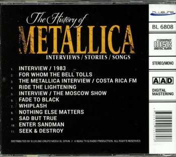 CD Metallica: The History Of Metallica: Interviews/Stories/Songs 175460