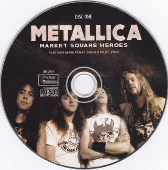 2CD Metallica: Market Square Heroes 406451