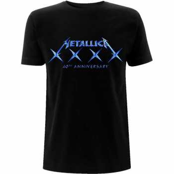 Merch Metallica: Tričko 40 Xxxx  S