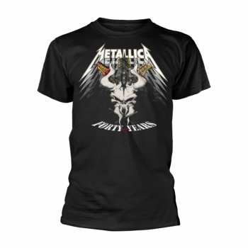 Merch Metallica: Tričko 40th Anniversary Forty Years XL