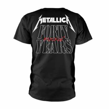 Merch Metallica: Tričko 40th Anniversary Forty Years M