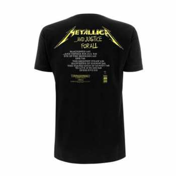 Merch Metallica: Tričko And Justice For All Tracks M