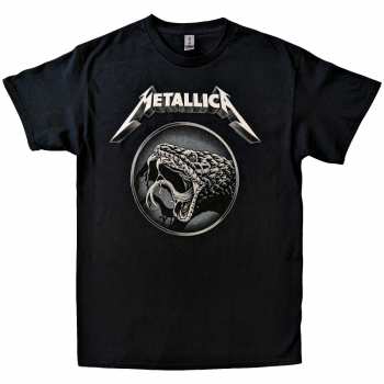 Merch Metallica: Metallica Unisex T-shirt: Black Album Poster (medium) M