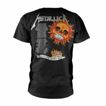 Merch Metallica: Tričko Flaming Skull Tour '94 XL