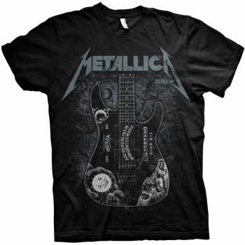 Merch Metallica: Tričko Hammett Ouija Guitar 
