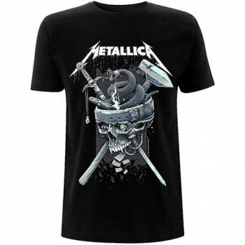 Merch Metallica: Tričko History White Logo Metallica  S