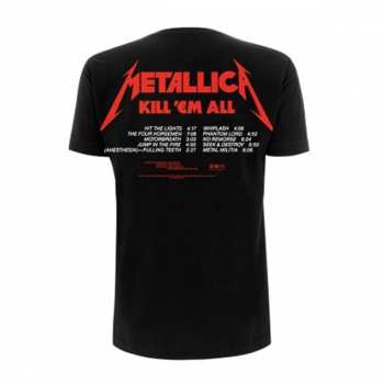 Merch Metallica: Tričko Kill Em All Tracks XXL