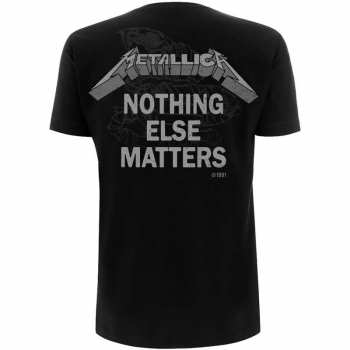 Merch Metallica: Metallica Unisex T-shirt: Nothing Else Matters (back Print) (x-large) XL