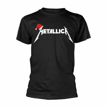 Merch Metallica: Tričko Santa Hat Logo Metallica