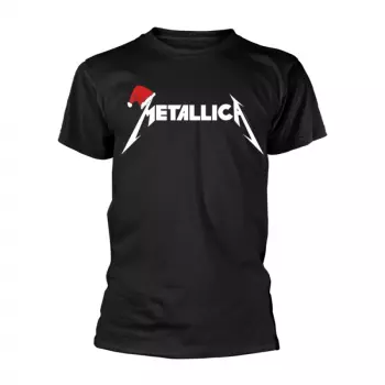 Tričko Santa Hat Logo Metallica