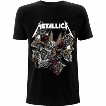 Merch Metallica: Tričko Skull Moth  XL